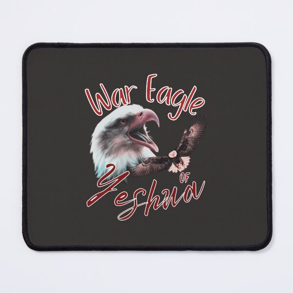 Item preview, War Eagle of Yeshua (red font0 designed and sold by Tripp Art Studio.