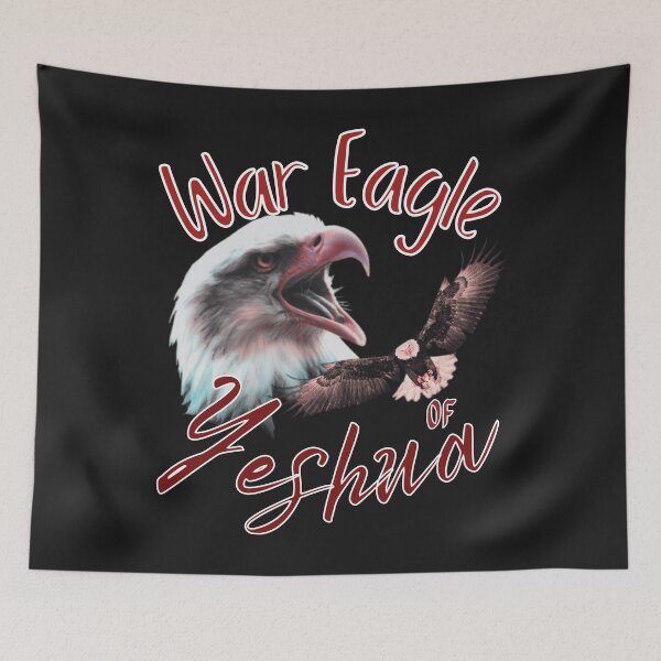 Item preview,  War Eagle of Yeshua (red font0 designed and sold by Tripp Art Studio.