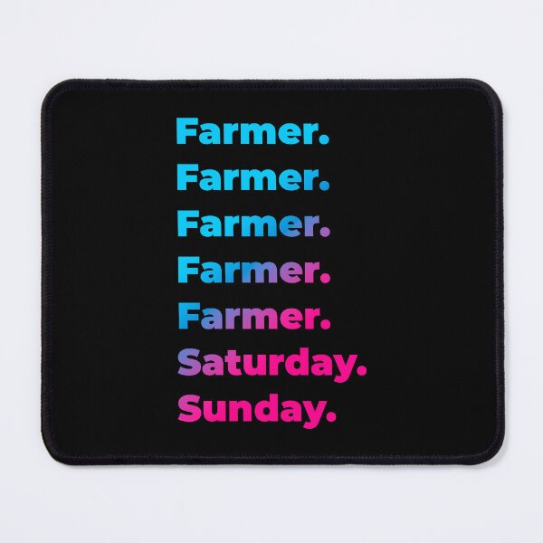 Item preview, Farmer. Saturday. Sunday. designed and sold by SVPOD.