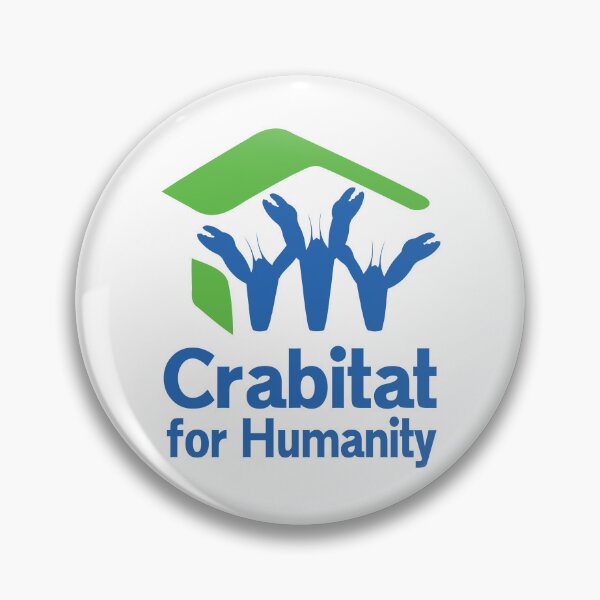 Item preview, Crabitat for Humanity designed and sold by GeigerHansen.