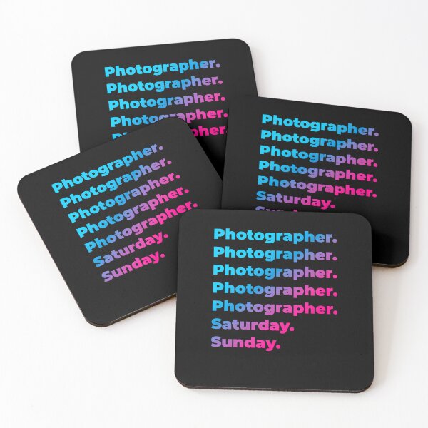 Artikelvorschau, Fotograf. Samstag. Sonntag. entworfen und verkauft von SVPOD.