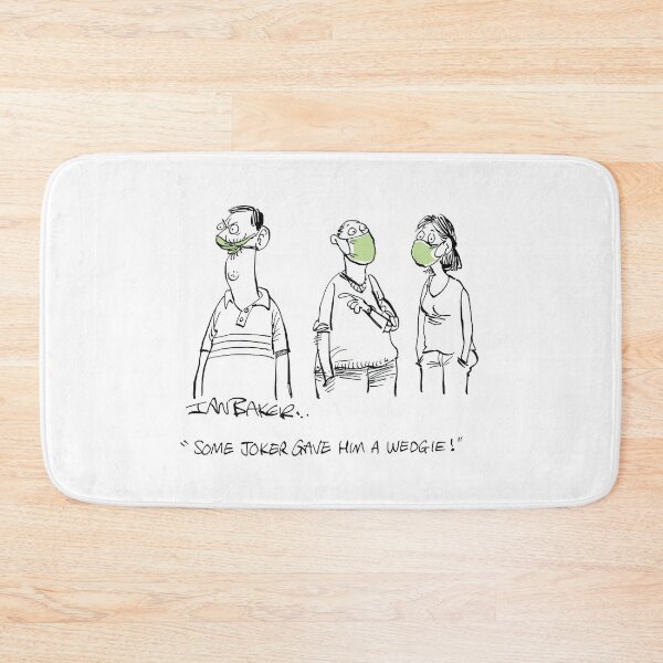 Item preview, Face Mask Wedgie! designed and sold by IanBakerToons.