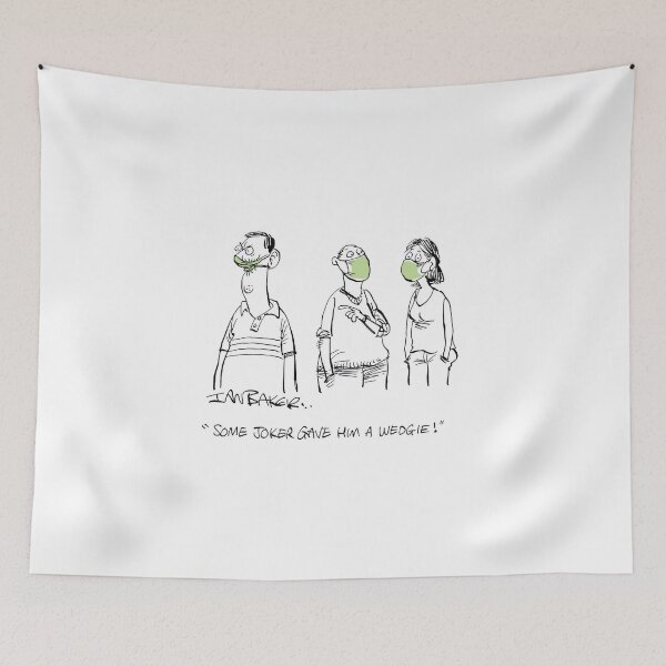 Item preview, Face Mask Wedgie! designed and sold by IanBakerToons.