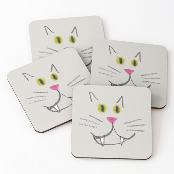 Item preview, Toothy Cat Face  designed and sold by Amanda1775.