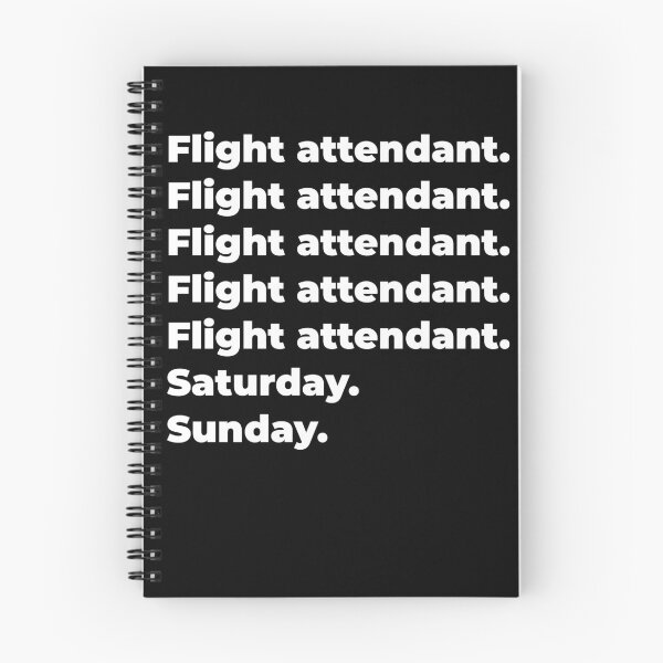 Item preview, Flight attendant saturday and sunday designed and sold by SVPOD.