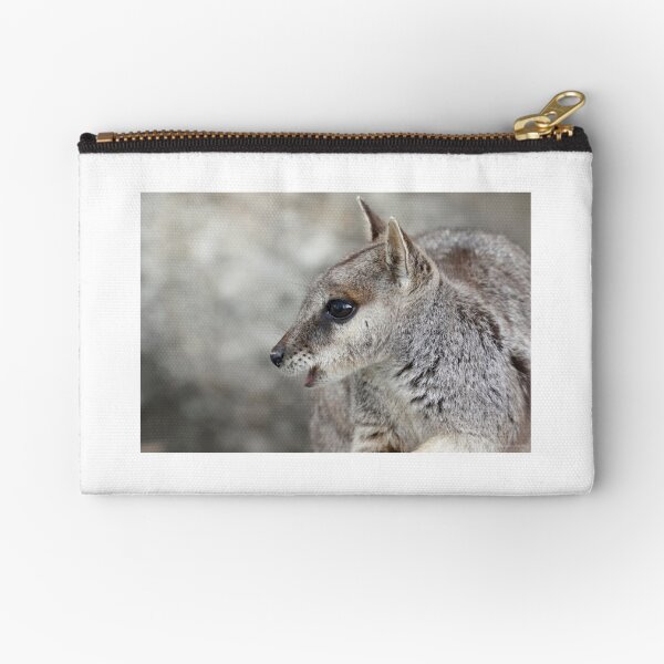 Curious Wallaby Zipper Pouch