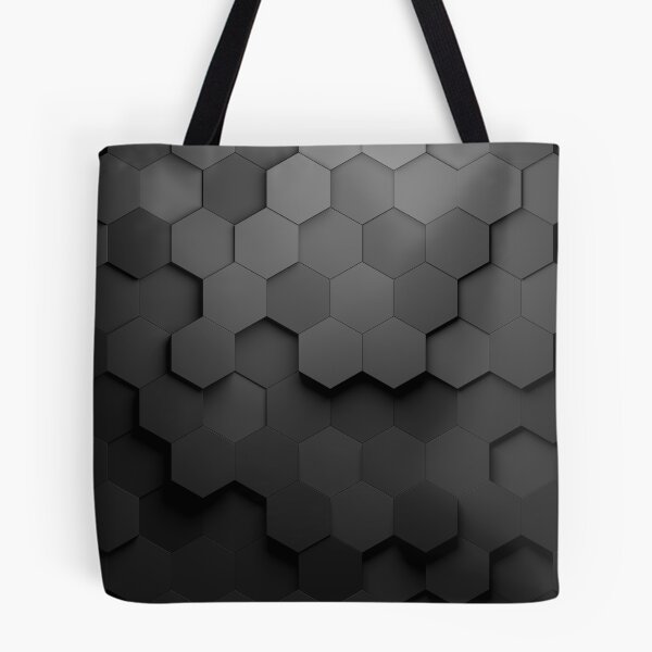 Artikelvorschau, Schwarze Sechseck-Waben verschoben Mosaik abstrakten Hintergrundmuster entworfen und verkauft von UDDesign.