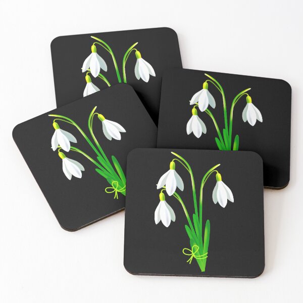 Item preview, Snowdrop flower designed and sold by The Love Quill.