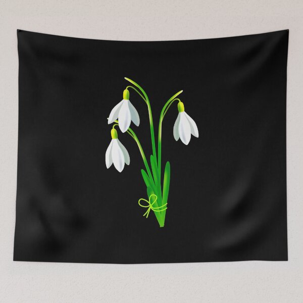 Item preview, Snowdrop flower designed and sold by The Love Quill.