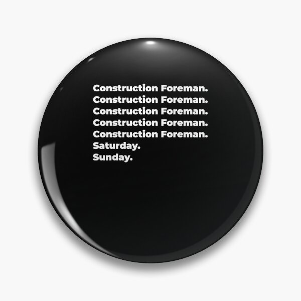 Item preview, Construction Foreman saturday and sunday designed and sold by SVPOD.