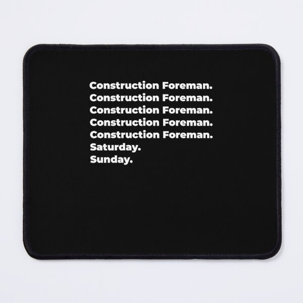Item preview, Construction Foreman saturday and sunday designed and sold by SVPOD.