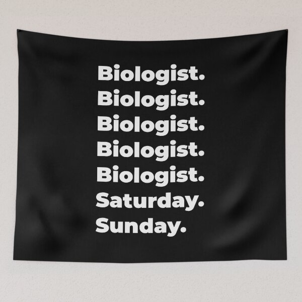 Item preview, Biologist saturday and sunday designed and sold by SVPOD.