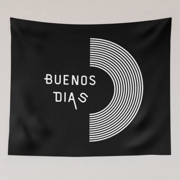 Item preview, Buenos días - spanish greetings - Good morning designed and sold by ALLURE-minimal.
