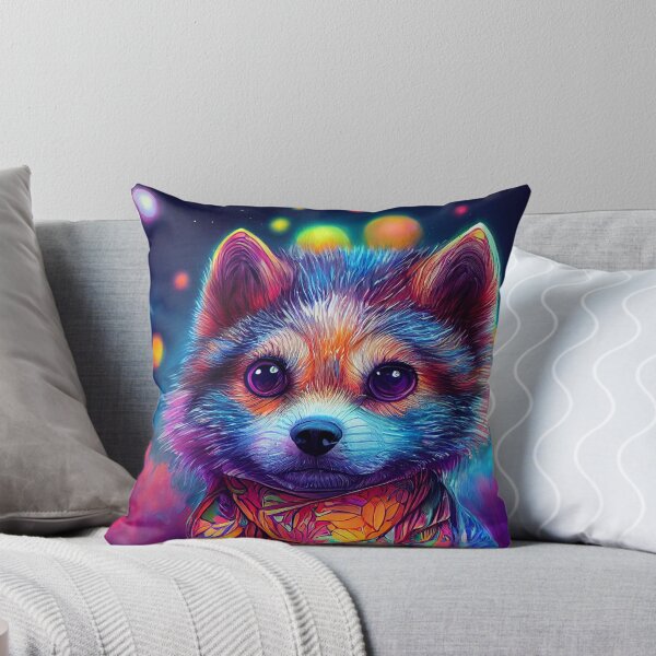 Item preview,  Cachorro de lobo psicodélico designed and sold by BartonDH.