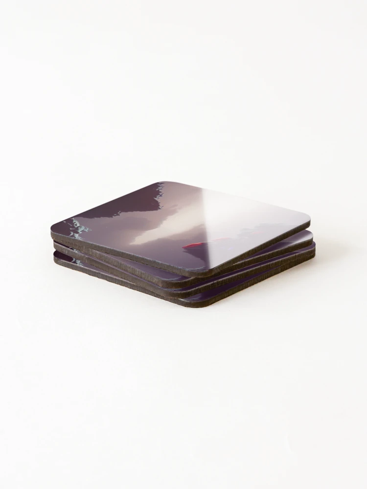 Thumbnail 4 of 5, Coasters (Set of 4), Lost Chasm designed and sold by RockingPandS.