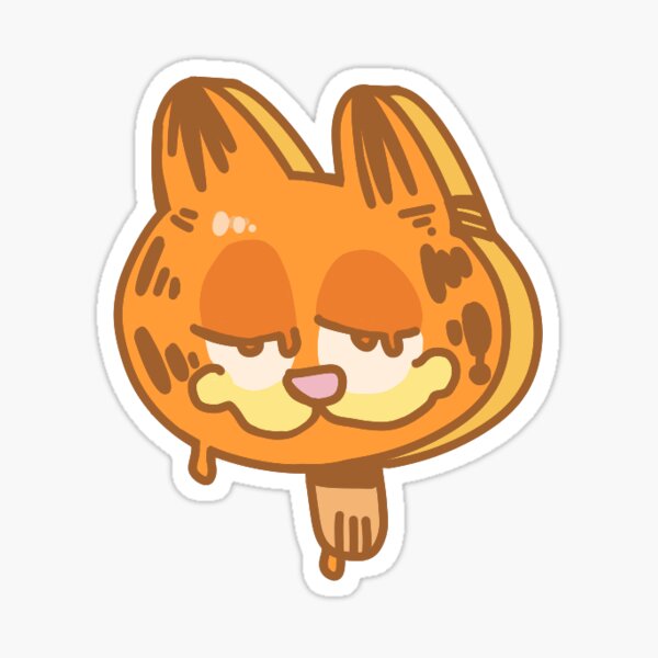 Helado Garfield Pegatina