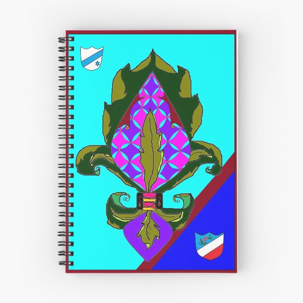 Item preview, Fancy Fleur de Lis and Shields designed and sold by judy snyder.