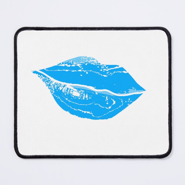 Item preview, ocean lips poster vintage lipstick print design designed and sold by Nnone.
