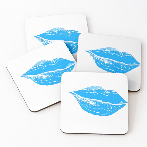 Item preview, ocean lips poster vintage lipstick print design  designed and sold by Nnone.