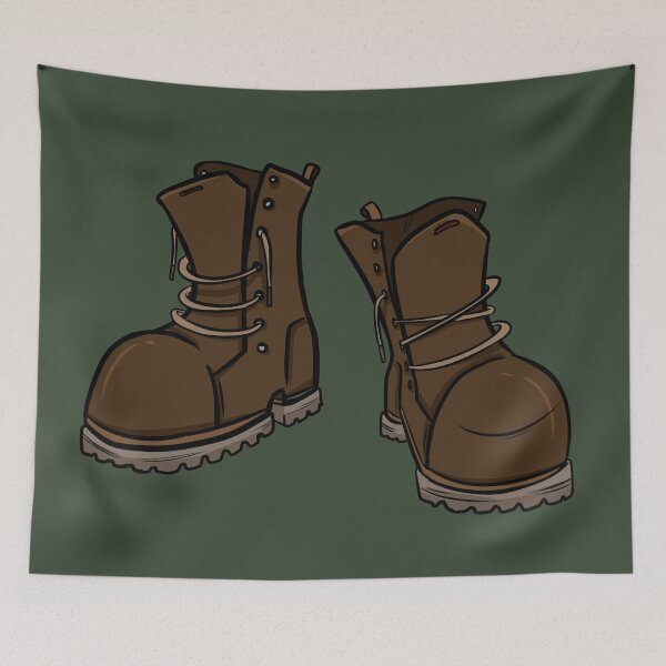 Item preview, Boots (Brown) designed and sold by Megan Taylor.