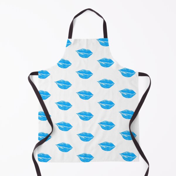 Item preview, ocean lips poster vintage lipstick print design  designed and sold by Nnone.