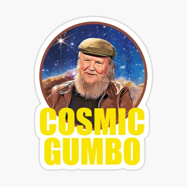 Vista previa del artículo con la obra «Cosmic Gumbo - Detective Crashmore - Creo que deberías irte», diseñado y vendido por HappySadDesign.