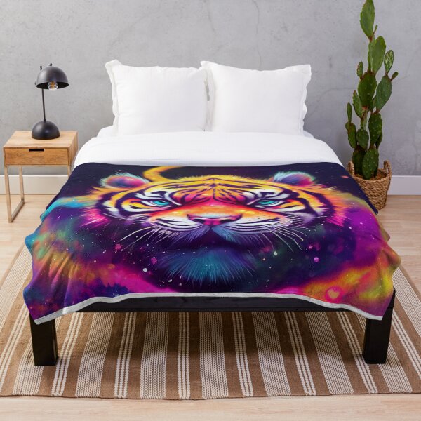 Item preview, Psychedelic baby tiger designed and sold by BartonDH.