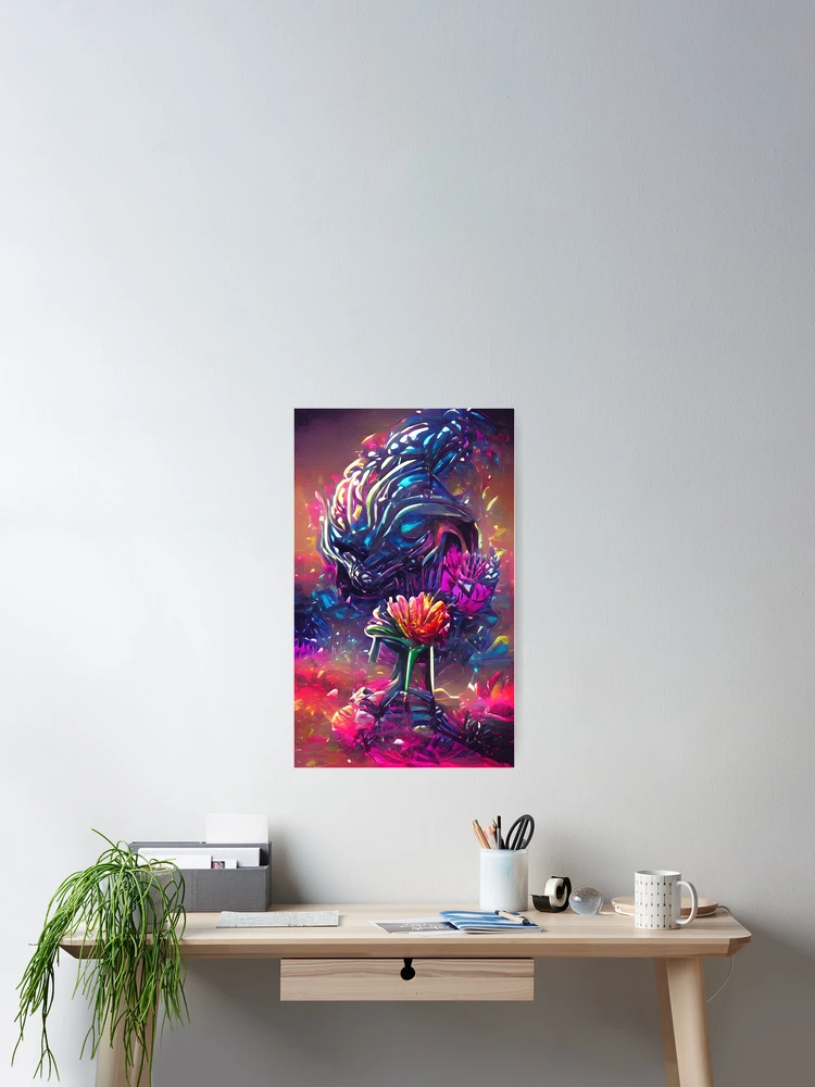 Thumbnail 2 of 3, Poster, Offworld Flora designed and sold by RockingPandS.