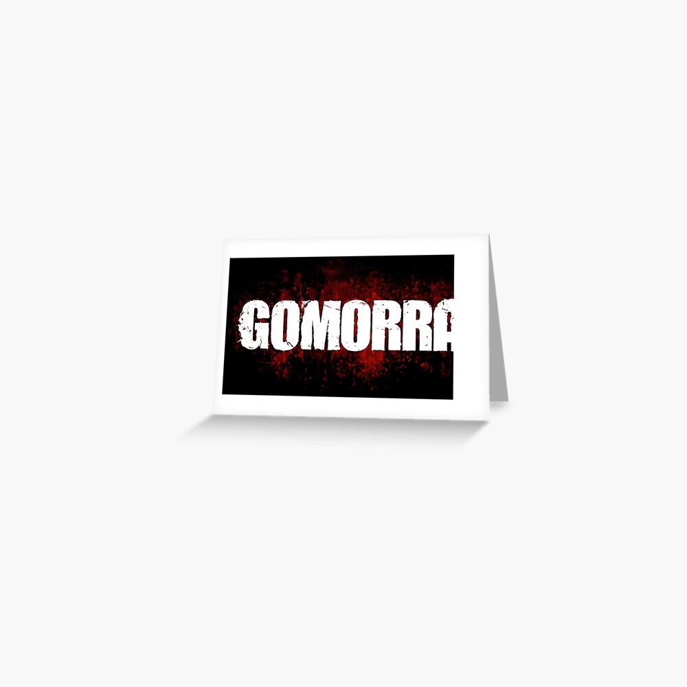 Scary Gomorra Ever Greeting Card By Jeromemmorin Redbubble