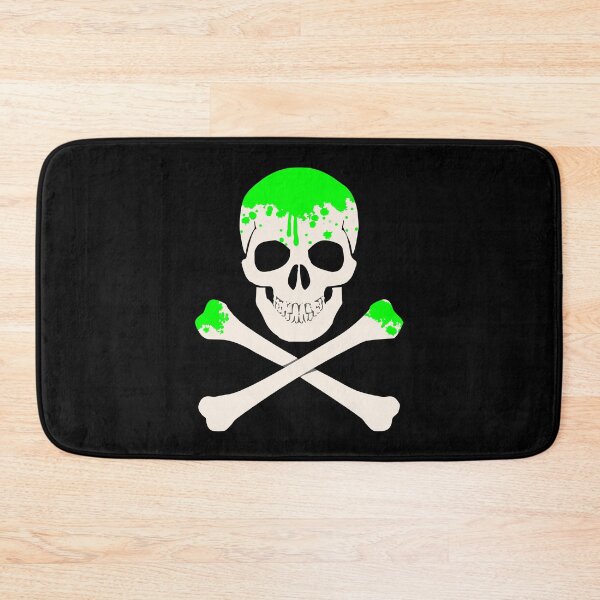 Item preview, halloween skull crossbones slime skeleton designed and sold by Gossip Rag.