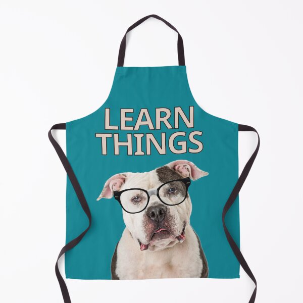 Item preview, Learn Things Pit Bull Dog designed and sold by FlippinTurtles.