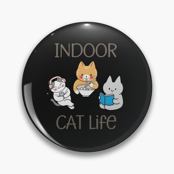 Item preview, Indoor Cat Life Cute Indoor Cats designed and sold by HappyLifeCreate.