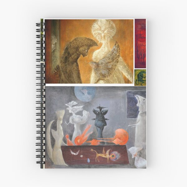 Item preview, 07 x Leonora Carrington postcards – a set of 07 postcards of reproduction art designed and sold by buzztop.