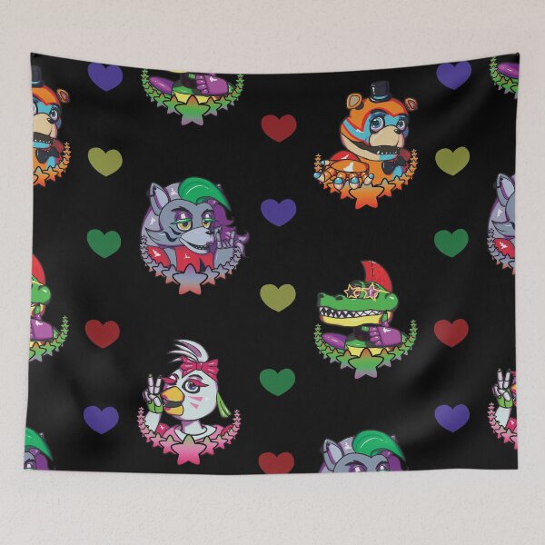 Item preview, Glamrocks Pattern Black designed and sold by tapixt.