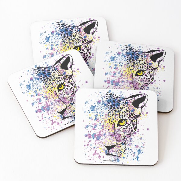 Item preview, Colorful leopard designed and sold by Fran Fryberg.