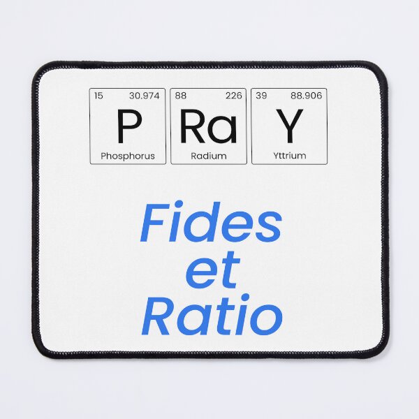 Item preview, Pray Fides et Ratio designed and sold by KTSubz Faith & Fun Designs.