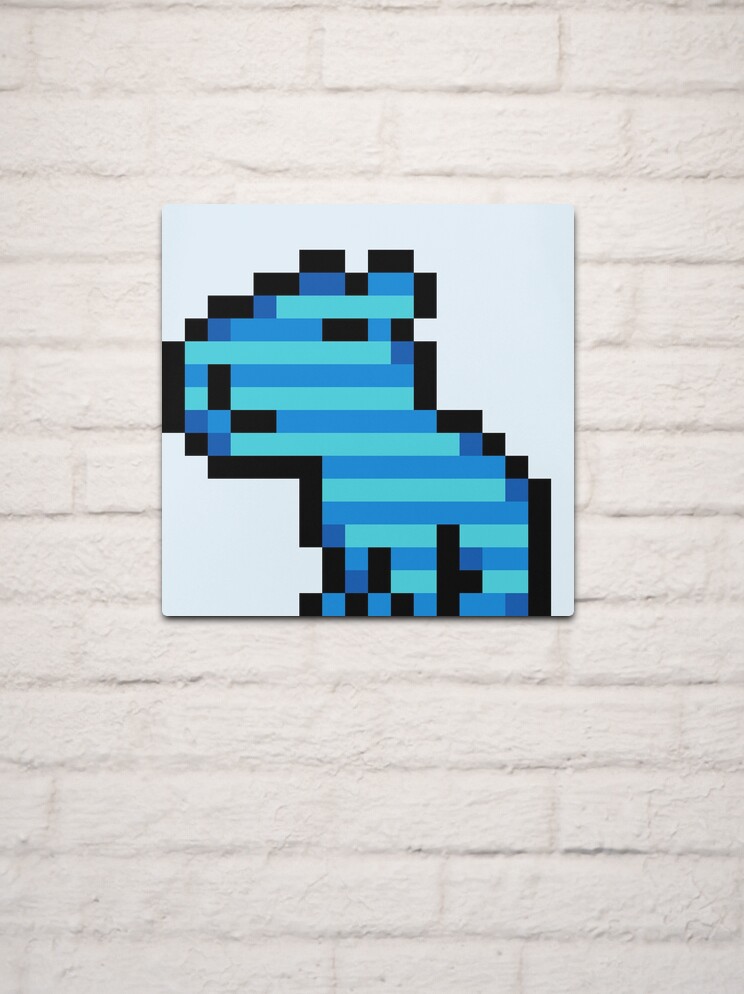 Sticker for Sale avec l'œuvre « Capybara petit pixel » de l