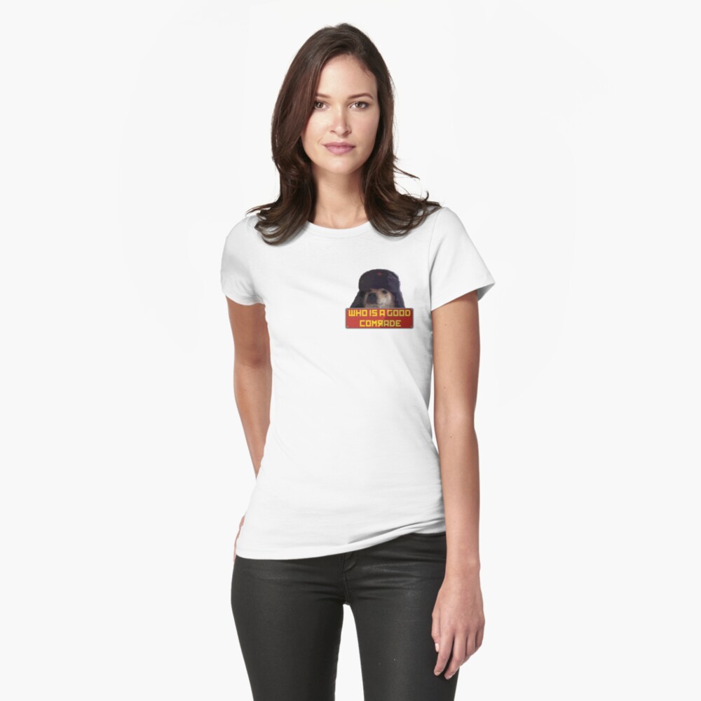 Vista previa del artículo con la obra «Camiseta entallada», diseñado y vendido por acousticdolphin.