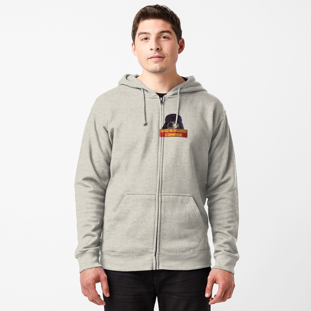 Vista previa del artículo con la obra «Sudadera con capucha y cremallera», diseñado y vendido por acousticdolphin.