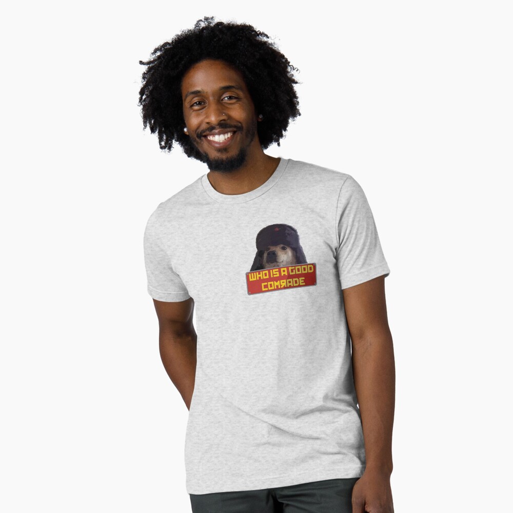 Vista previa del artículo con la obra «Camiseta de tejido mixto», diseñado y vendido por acousticdolphin.