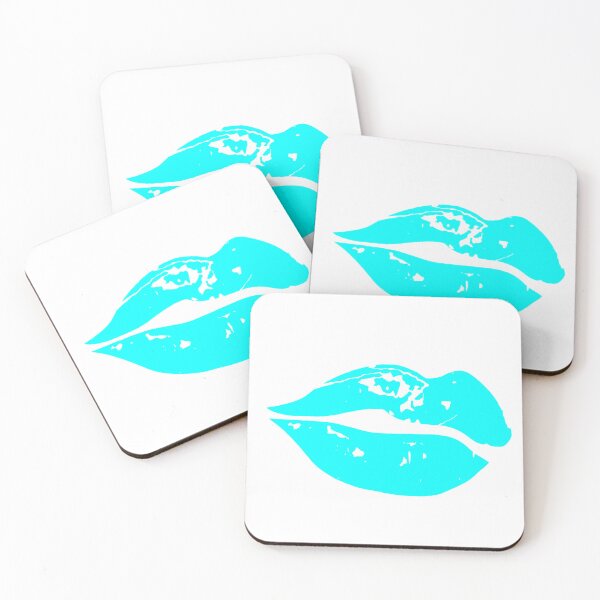 Item preview, poster art print of full plump orange lips designed and sold by Nnone.