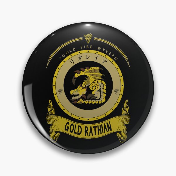 Item preview, GOLD RATHIAN - CREST designed and sold by EXION CREW.