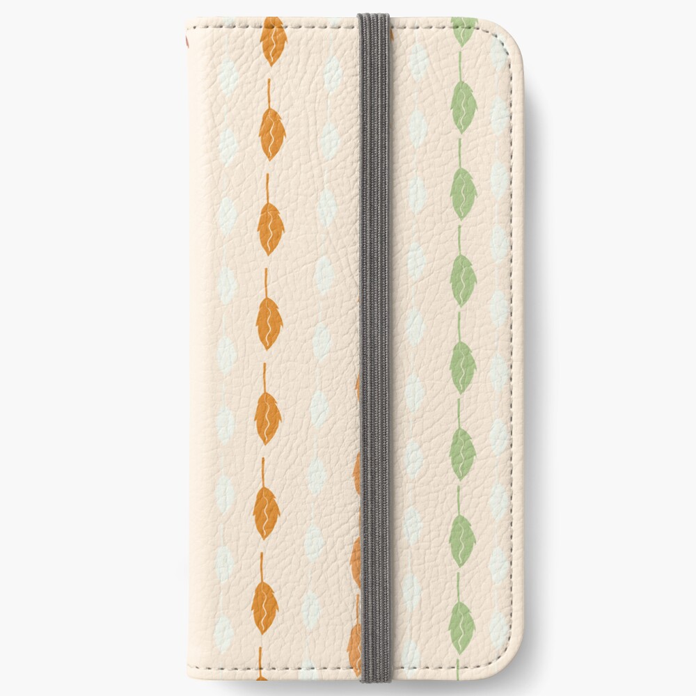 Aperçu de l'œuvre Étui portefeuille iPhone créée et vendue par LaFlamboyante.