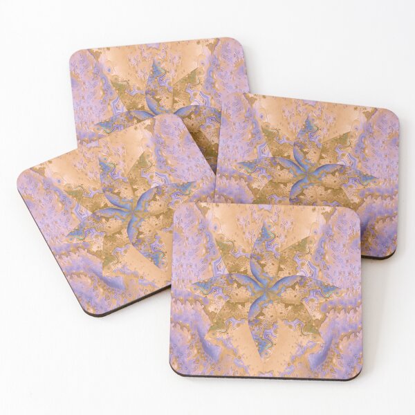Item preview, Abstract Digital Art in Lilac and Ochre Tones designed and sold by JeLoTall.