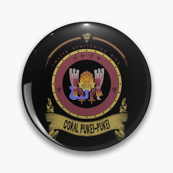Item preview, CORAL PUKEI-PUKEI - CREST designed and sold by EXION CREW.