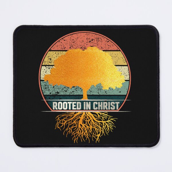 Item preview, Vintage Retro Sunset Rooted in Christ designed and sold by laiwole.