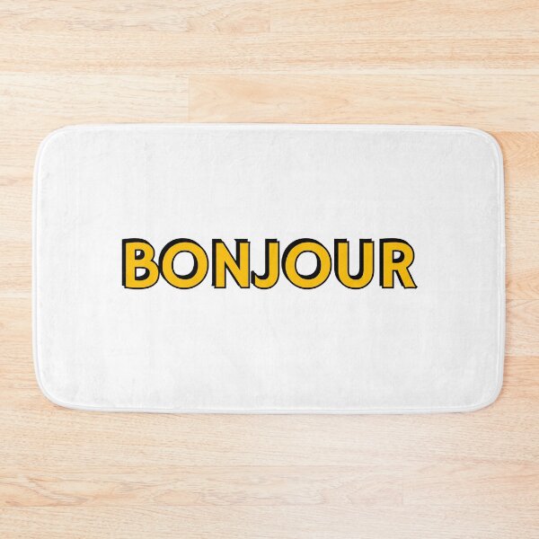 Item preview, BONJOUR - French designed and sold by Inspirationmotivation.