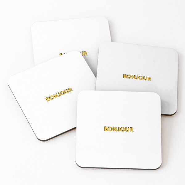 Item preview, BONJOUR - French designed and sold by Inspirationmotivation.