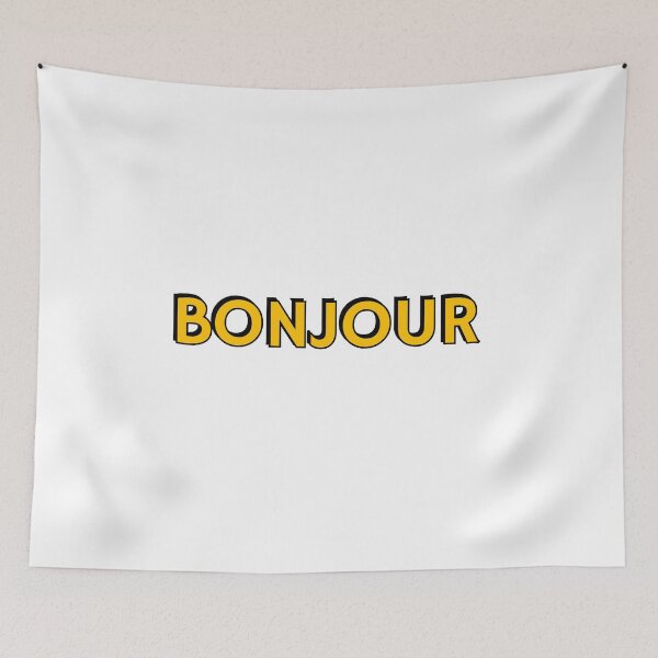 Item preview, BONJOUR - French designed and sold by Inspirationmotivation.