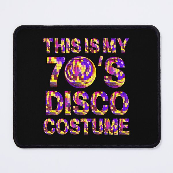 Item preview, This Is My 70's Disco Costume For 70s Disco Lover And 1970s Halloween Costume designed and sold by Funwithmusic.